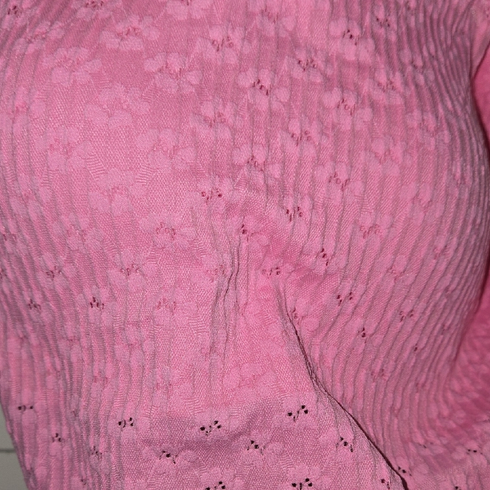 NWOT Zenana Outfitters Pink Lace Padded Brami  Camisole - Picture 4 of 4